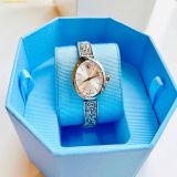  Đồng Hồ Swarovski Crystal Rock oval watch Swiss Made, Crystal bracelet, White, Stainless steel 5656878 