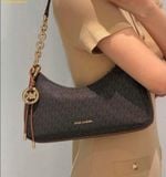  Túi Đeo Vai Michael Kors Nolita Medium Signature Logo Chain Pochette 32R6GY5W6B brown 