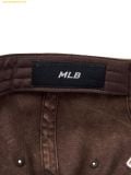  Mũ Lưỡi Trai MLB Heavy Wash Unstructured Ball Cap NY (Brown) 3ACPVV45N-50BRS 