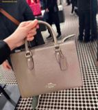  Túi Tote Vuông Coach Maggie Small Tote Bag CY668 Dark Stone 