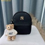  Balo Mini MLB Monogram Nylon Jacquard Mini Backpack Boston Red Sox 7ABKM75N-50BKS Màu Đen 