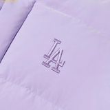  Áo Khoác Phao MLB Women's Wide Collar Short Padding LA (L.Lavender) 3FDJW0216-07LDL 
