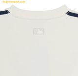  Áo Sweater MLB Sportive Varsity Overfit Track Man-to-Man 3AMTV1044-50CRS Màu Trắng 