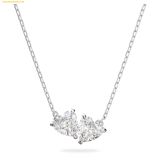  Dây Chuyền, Vòng Cổ Swarovski Mesmera necklace Heart, White, Rhodium plated 5517117 
