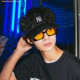  Mũ MLB Basic Sun Cap New York Yankees Black 3ASC00133-50BKS 
