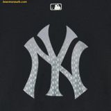  Áo Sweat MLB Classic Monogram Gradient Big Luxe Overfit Man-to-Man NY (Black) 3AMTM0234-50BKS 