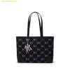 Túi MLB Korea Diamond Monogram Jacquard Tote Bag New York Yankees Black 3AORL014N-50BKS
