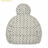  Áo Khoác Phao MLB Monogram New York Yankees 3ADJM0326-50CRS Trắng Kem 