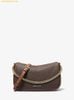 Túi Đeo Chéo Michael Kors Carmela Medium Signature Logo Convertible Crossbody Bag Brown 35F4G1QC6B 