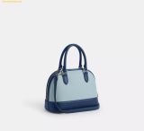  Túi Xách Coach Sabrina Satchel Bag - Colorblock Deep Blue CAM56 
