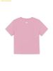  Áo Phông MLB Women's Ribbon Graphic Slim Semi-Crop Short Sleeve T-Shirt Cleveland Guardians - 3FTSN6863-45MAL - L.Magenta 
