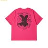 Áo Phông ADLV Doodle Rabbit Short Sleeve T-Shirt Hồng