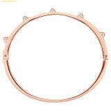  Vòng Tay, Lắc Tay Swarovski Dextera bangle Pavé, White, Rose gold-tone plated 5098368 
