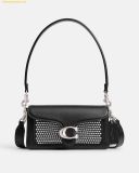 Túi Đeo Vai Coach Tabby Shoulder Bag 20 With Crystal CX216 Màu Đen 