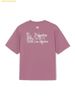Áo Phông MLB Basic Back Street Logo Oversized Short Sleeve T-shirt LA Dodgers 3ATSB0863-07PKS Pink