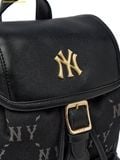  Balo MLB Monogram JQD Mini Backpack New York Yankees Black 7ABKM066N-50BKS 