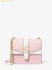  Túi Đeo Chéo Michael Kors Greenwich Small Color-Block Signature Logo Crossbody Bag Powder Blush Multi 35S5GGRC1B 