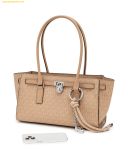  Túi Tote Michael Kors Hamilton Moderne Small Leather Satchel Camel 