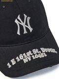  Mũ Lưỡi Trai MLB Street Address Unstructured Ball Cap New York Yankees 3ACPB026N-50BKS Đen 