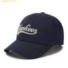 Mũ Lưỡi Trai MLB Cursive Lettering Bling Bling Structure Ball Cap NY (Navy) - 3ACPVL54N-50NYS