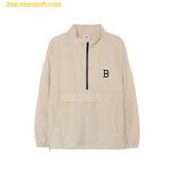  Áo Khoác Gió MLB Basic Medium Logo Anorak 3AWJB0231-43BGL 