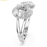  Nhẫn Swarovski Hyperbola cocktail ring Infinity, White, Rhodium plated 5679694 