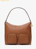  Túi Đeo Vai Michael Kors Merritt Large Pebbled Leather Cargo Shoulder Bag Luggage 35S6G0WL3L 