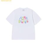  Áo Phông ADLV Animated Font Short Sleeve T-Shirt Trắng 