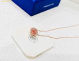  Dây Chuyền, Vòng Cổ Swarovski Una necklace Clover, Pink, Rose gold-tone plated 5514488 