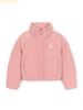 Áo Khoác Phao MLB Women's Crop Curve Padded NY (Mg.Pink) 3FDJB1046-50PKM Hồng