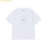  Áo Phông ADLV Bear Doll Line Archive Short Sleeve T-Shirt Trắng 