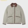  Áo Khoác Phao WHOAU Steve Quilting Jacket Khaki WHJJF4911F 