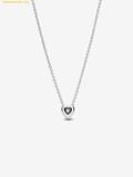  Dây Chuyền PANDORA Necklace with raised hearts Sterling silver 
