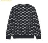  Áo Sweater MLB Dia Monogram Allover Jacquard Comfortable Fit New York Yankees 3AMTM0134-50BKS - Đen 