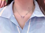  Dây Chuyền Swarovski Ariana Grande x Swarovski pendant Mixed cuts, Dragonfly, Multicolored, Rhodium plated 5737383 
