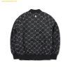 Áo Khoác Bomber MLB Diamond Monogram Jacquard Baseball Jumper NY (Black) 3AJPM0224-50BKS 