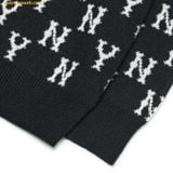  Áo Sweater Len MLB Classic Monogram Overfit Sweater Pullover NY (Black) 3AKPM0126-50BKS Đen 