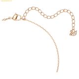  Dây Chuyền, Vòng Cổ Swarovski Una necklace Clover, Pink, Rose gold-tone plated 5514488 