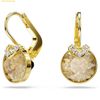 Khuyên Tai, Bông Tai Swarovski Bella V drop earrings Round cut, Gold tone, 18k gold finish 5662093
