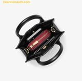  Túi Đeo Chéo Michael Kors Mercer Extra-Small Pebbled Leather Crossbody Bag 35S1GM9T0L Đen 