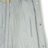  Áo Khoác Phao MLB Basic Short Padding NY (Grey) 