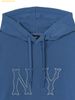  Áo Hoodie MLB Coopers Big Logo Mega Overfit Hoodie NY (Ptn. Indigo) 3AHDB3044-50INP 
