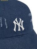  Mũ Lưỡi Trai MLB New York Yankees Damaged Washed Unstructured Ball Cap Navy 3ACPVV34N-50NYS 