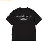  Áo Phông ADLV Baby Face Giraffe Baby Sleeve T-Shirt Đen 