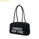  Túi Đeo Vai MLB Varsity Jacquard Square Shoulder Bag New York Yankees - Đen 3ABQL014N-50BKS 