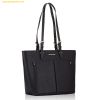  Túi Tote Michael Kors MK Jet Set Medium Pocket Tote Bag 35F3GTVT8B Màu Đen 
