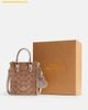 Túi Đeo Chéo Coach Set Boxed Mini Tote Bag And Mirror Bag Charm Set In Signature Canvas