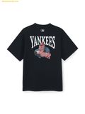  Áo Phông MLB New Year's Horse Graphic Short Sleeve T-Shirt New York Yankees 3ATSQ0161-50BKS 