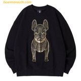  Áo Sweater LifeWork Gold Big Radog Màu Đen 