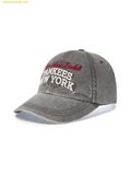  Mũ Lưỡi Trai MLB Vintage Color Washed Unstructured Ball Cap New York Yankees 3ACPV185N-50CGS Đen Xám 